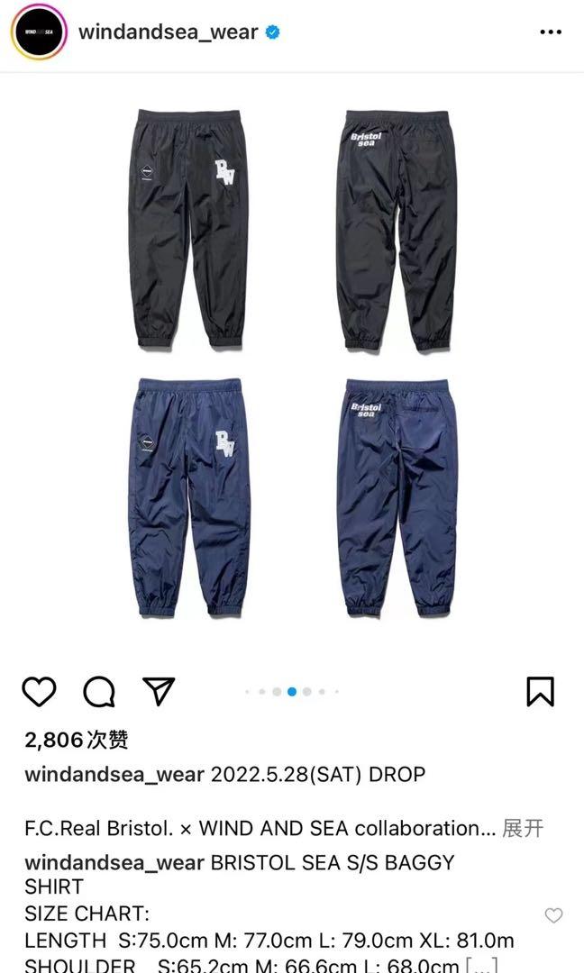 WIND AND SEA Practice Long Pants S