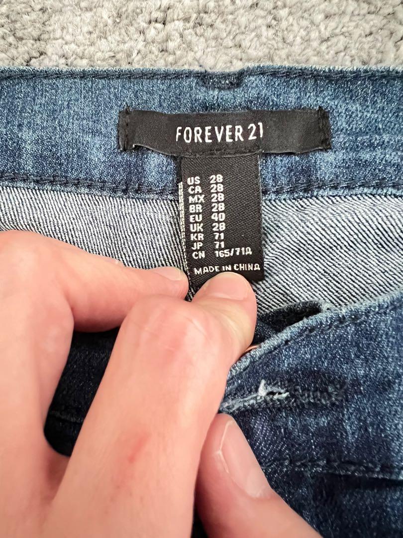 Forever 21 Jeans fits Size UK12