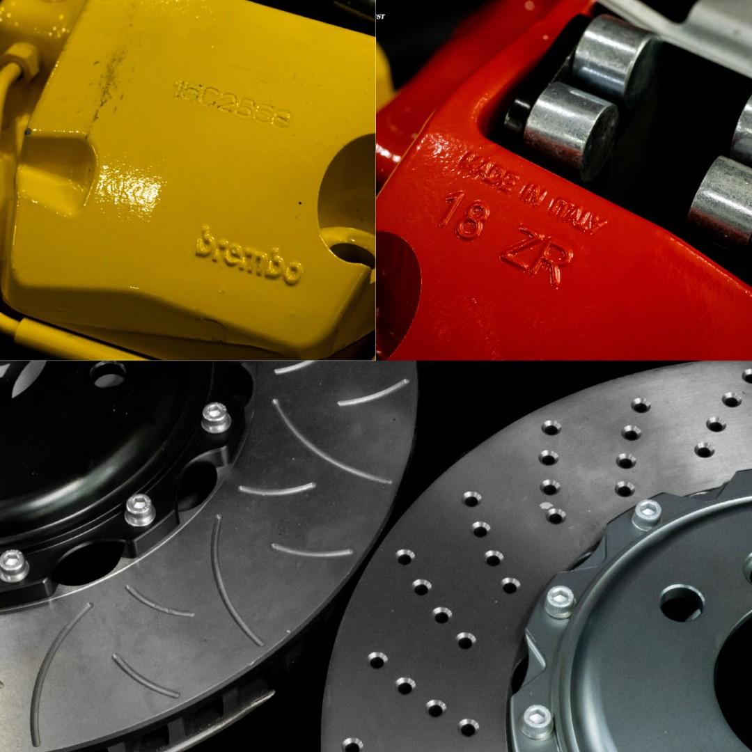 Brembo 18Z 6 Pot Caliper Brake Kit for ( Volkswagen Golf / Jetta