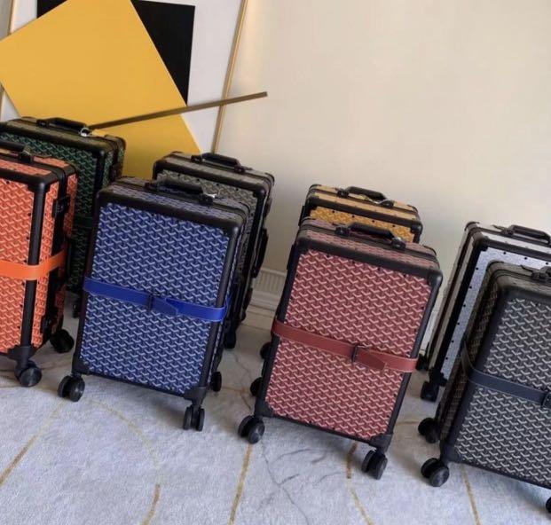 Goyard 20 inch luggage, Luxury, Bags & Wallets on Carousell