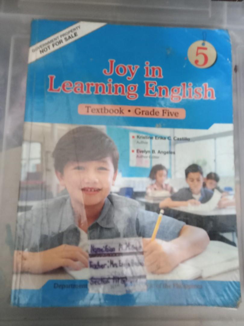 Grade 5 Joy In Learning English Hobbies And Toys Books And Magazines Textbooks On Carousell 3428