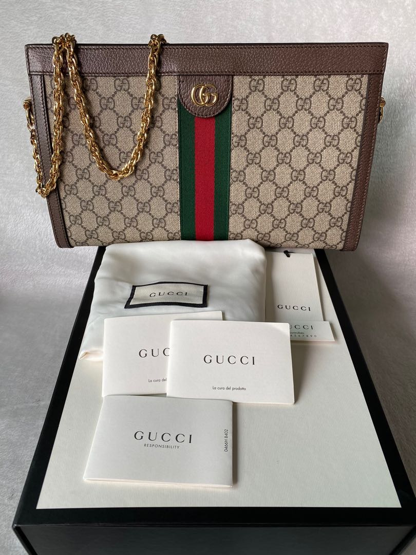 Gucci ophidia chain bag hot sale