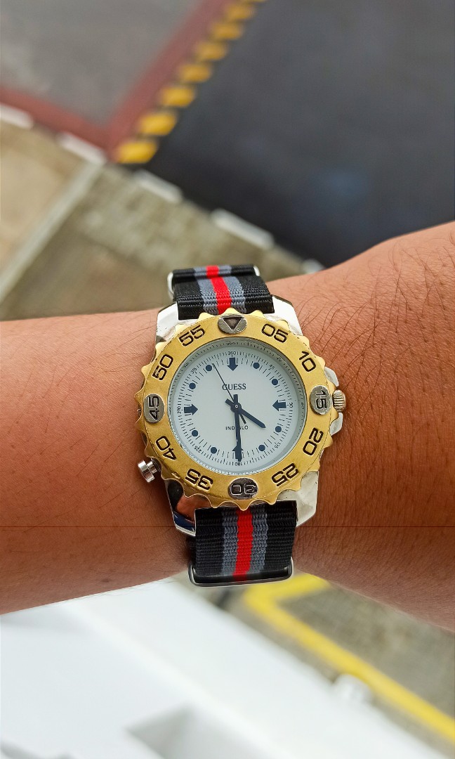 Guess indiglo watch 1995 new arrivals