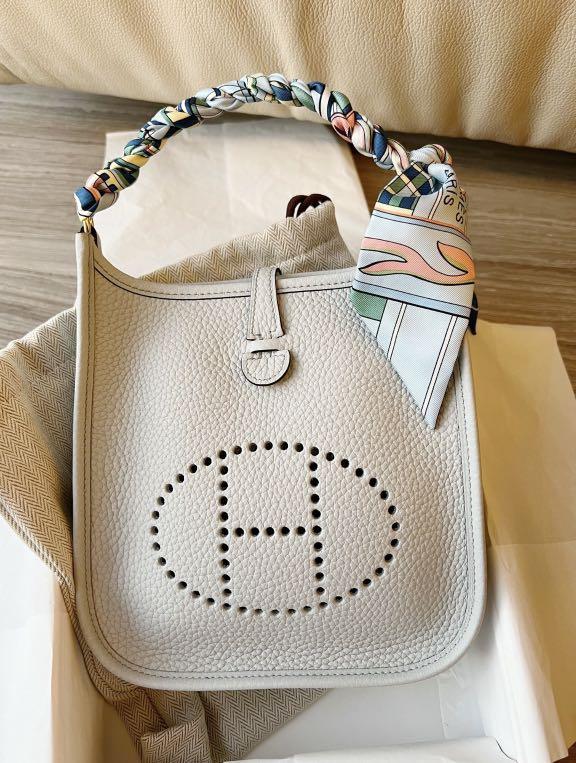 Hermes evelyne clearance with twilly