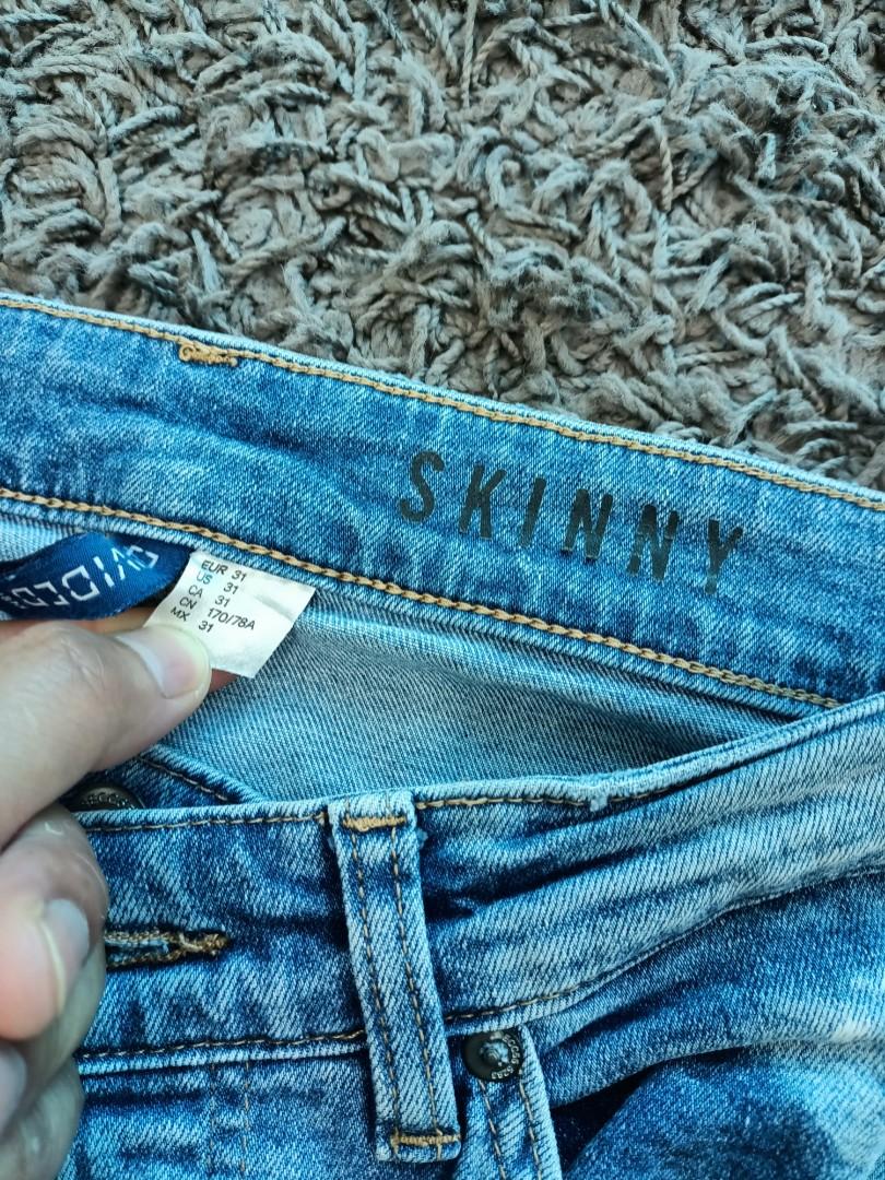 H&m store zipper jeans