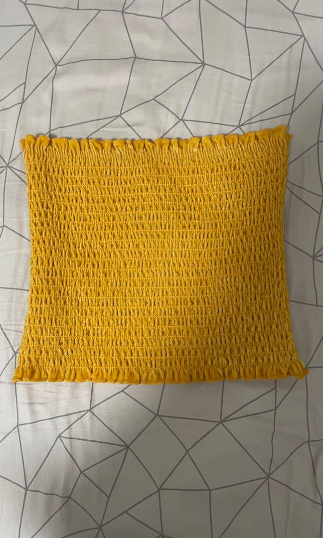 Hollister yellow tube top Carousell