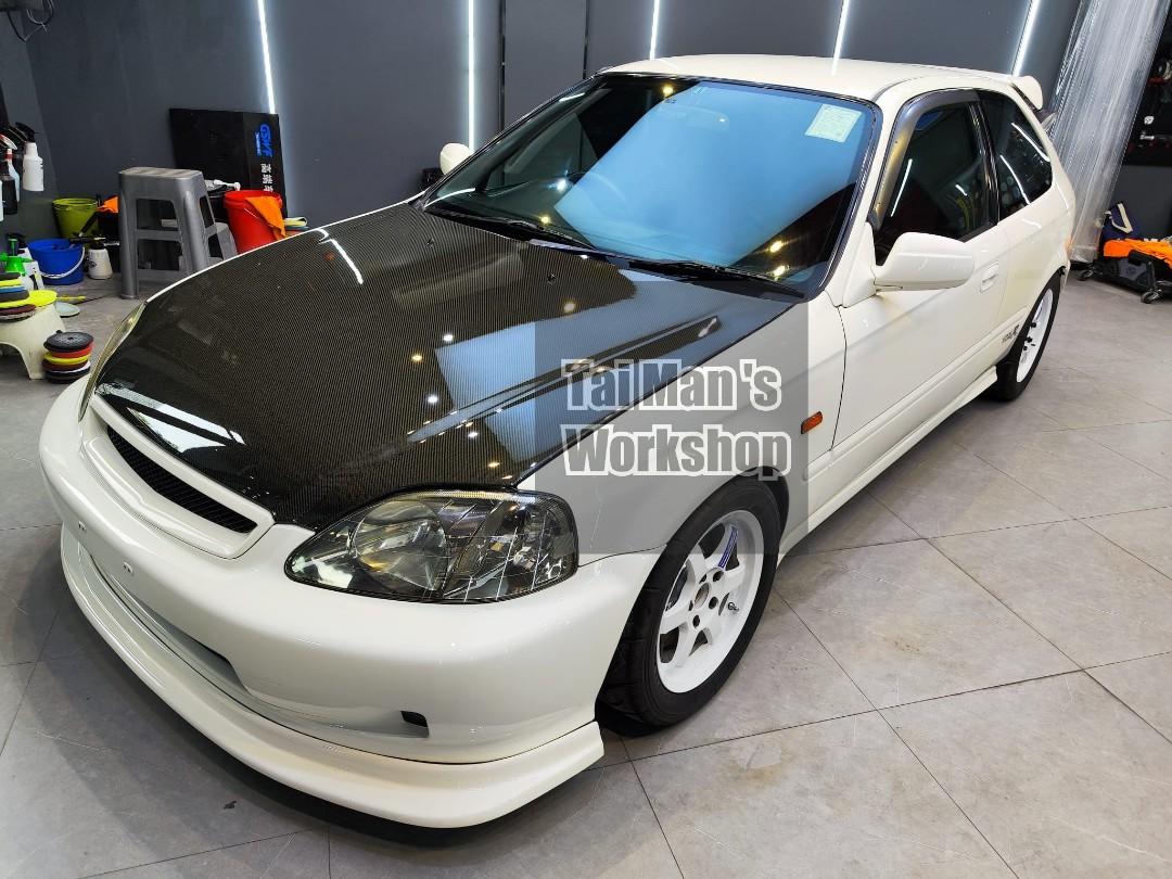 Honda Civic Type R Ek9 Jdm 的專車專用濾光窗網太陽擋 汽車配件 改裝 內外零件 Carousell