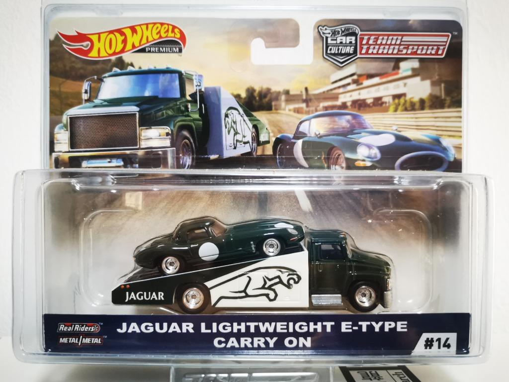 Hot wheels team transport jaguar online