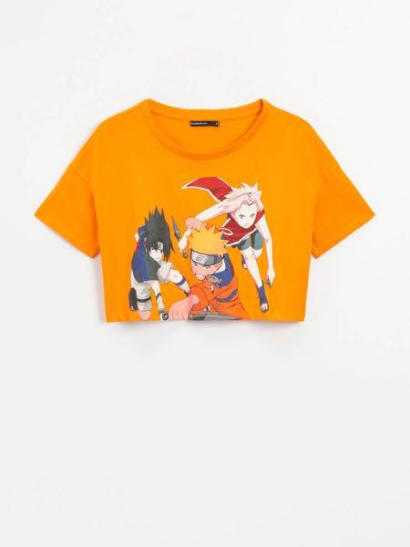 naruto crop top forever 21