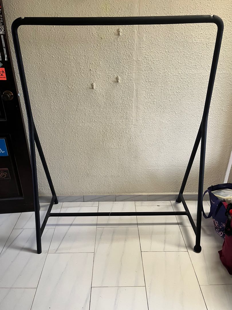 IKEA Turbo Black clothes hanger, Furniture & Home Living, Home