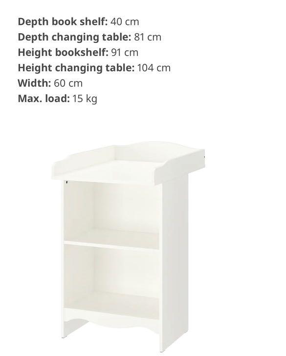 IKEA changing table for babies, Babies & Kids, Baby Nursery & Kids