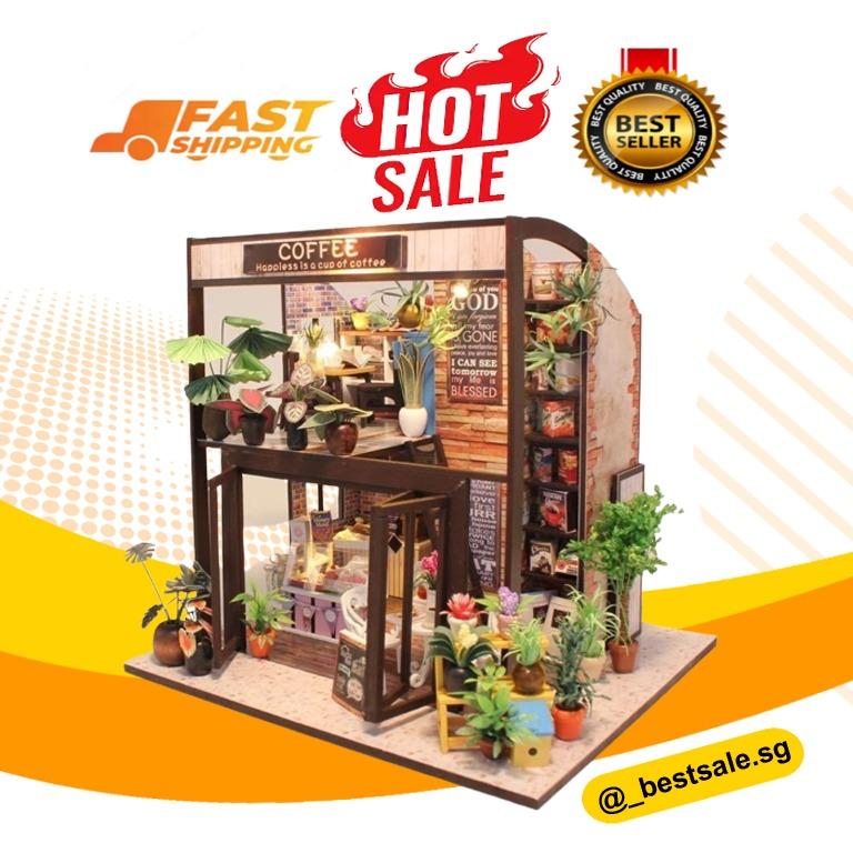 CUTEBEE 1: 24 DIY Dollhouse Kit (Met you)