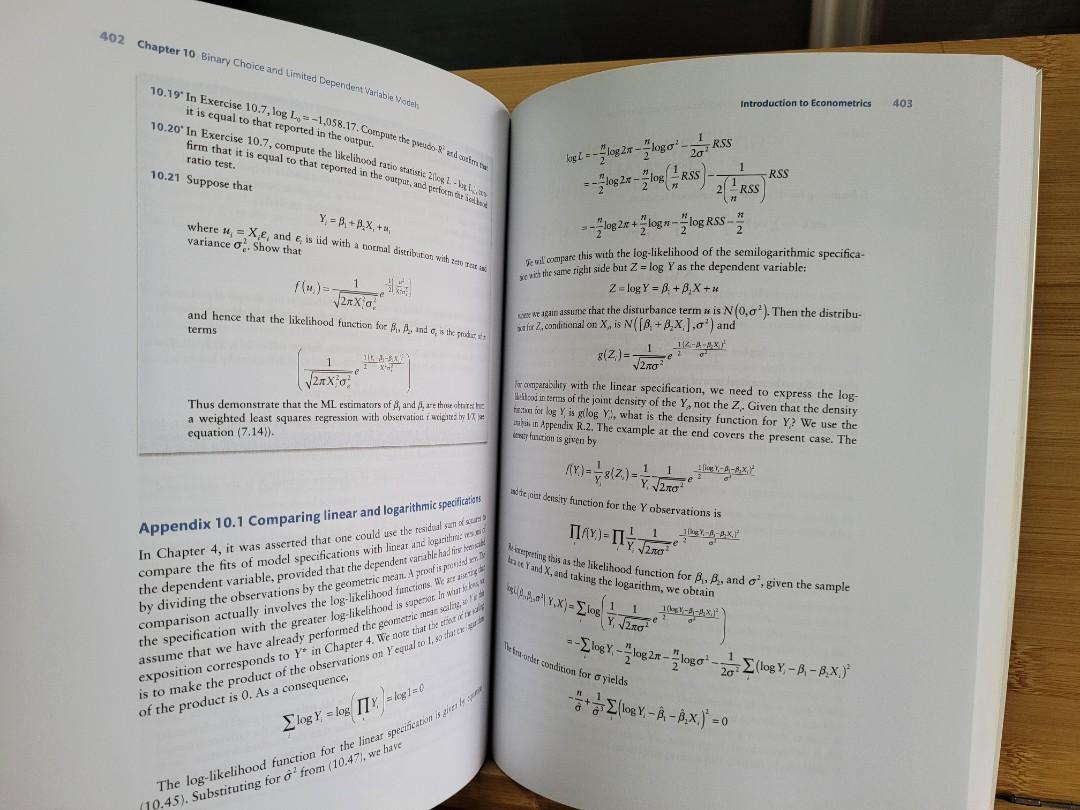 Introduction to Econometrics 5th Edition by Christopher Dougherty