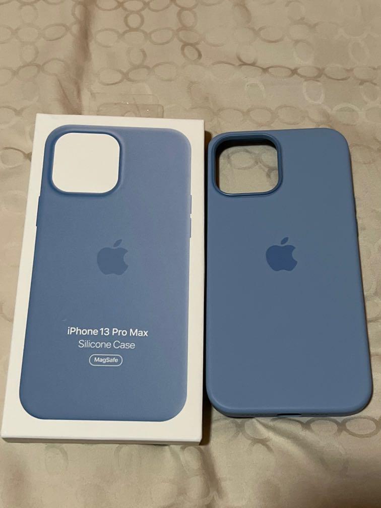 Iphone 13 Pro Max Fog Blue Silicone Case, Mobile Phones & Gadgets