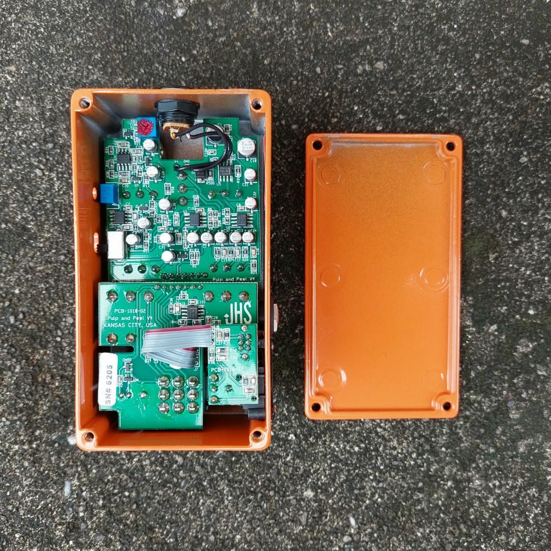 JHS Pedals Pulp 'N' Peel V4 コンプレッサー JHS Pedals Pulp N Peel v4 Hand Painted Compressor - Perfect