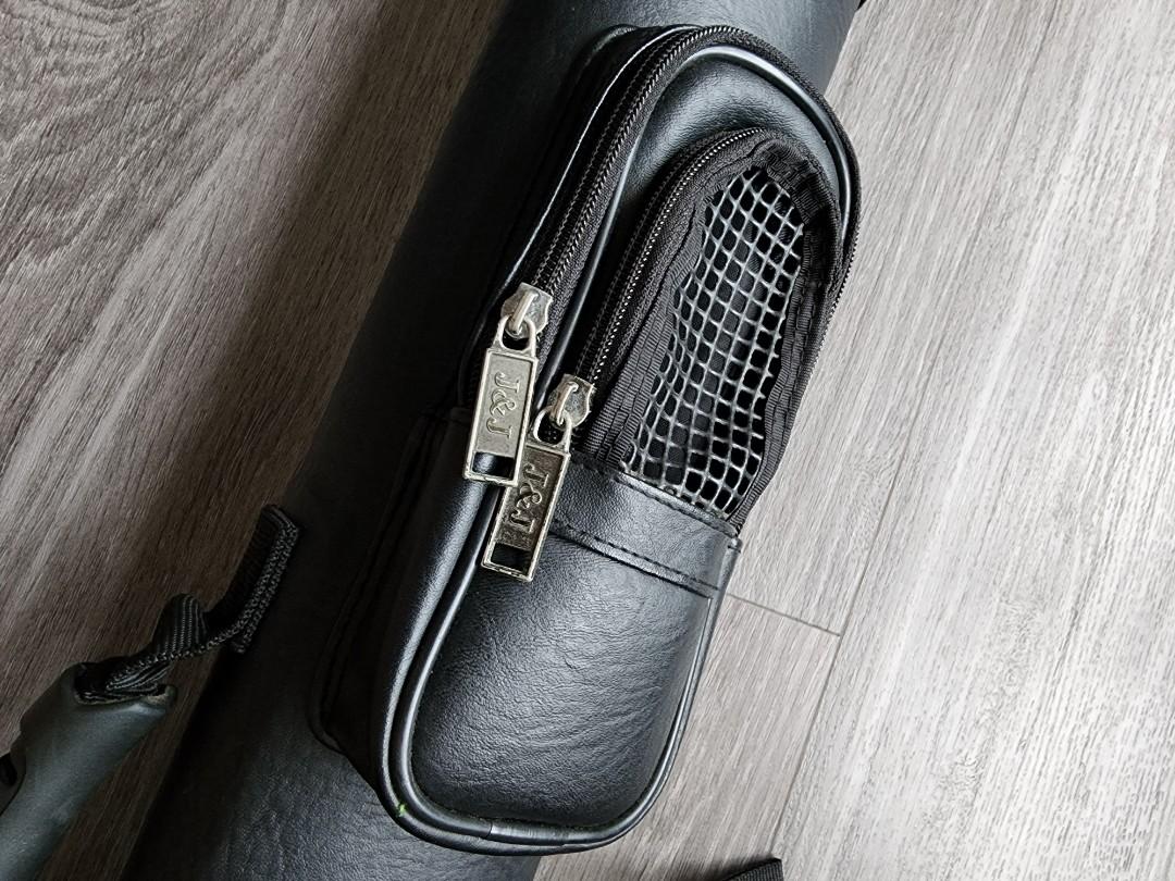 J&J 2X2 Pool Cue Case, Sports Equipment, Sports & Games, Billiards