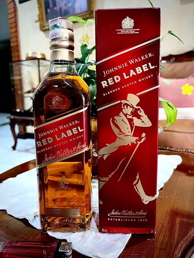 Johnnie Walker Red Label, Makanan & Minuman, Minuman Tidak ...