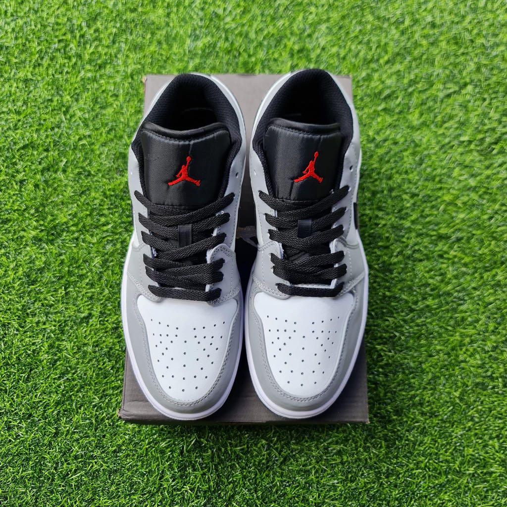 JORDAN 1 LOW SMOKE GREY (Category: Sneakers) located in Manila. Submitted by aandakicksandapparelsofficial (Listing ID 1163901777, Image 2). Description: Pay First, Free Socks and Paper Bag Available sizes in Euro are 36 to 45 Only. Add 250 pesos Shipping Nationwide Thru J&T or JRS. Lalamove Delivery Fee will be checked Depend on your Location. For Inquiries and Orders, Kindly DM us here at Carousell..