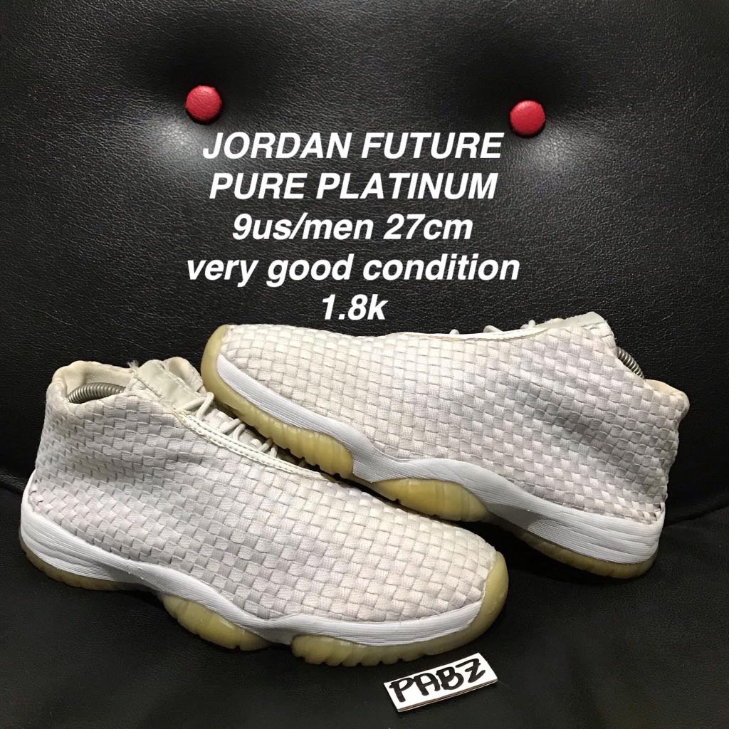 jordan future platinum