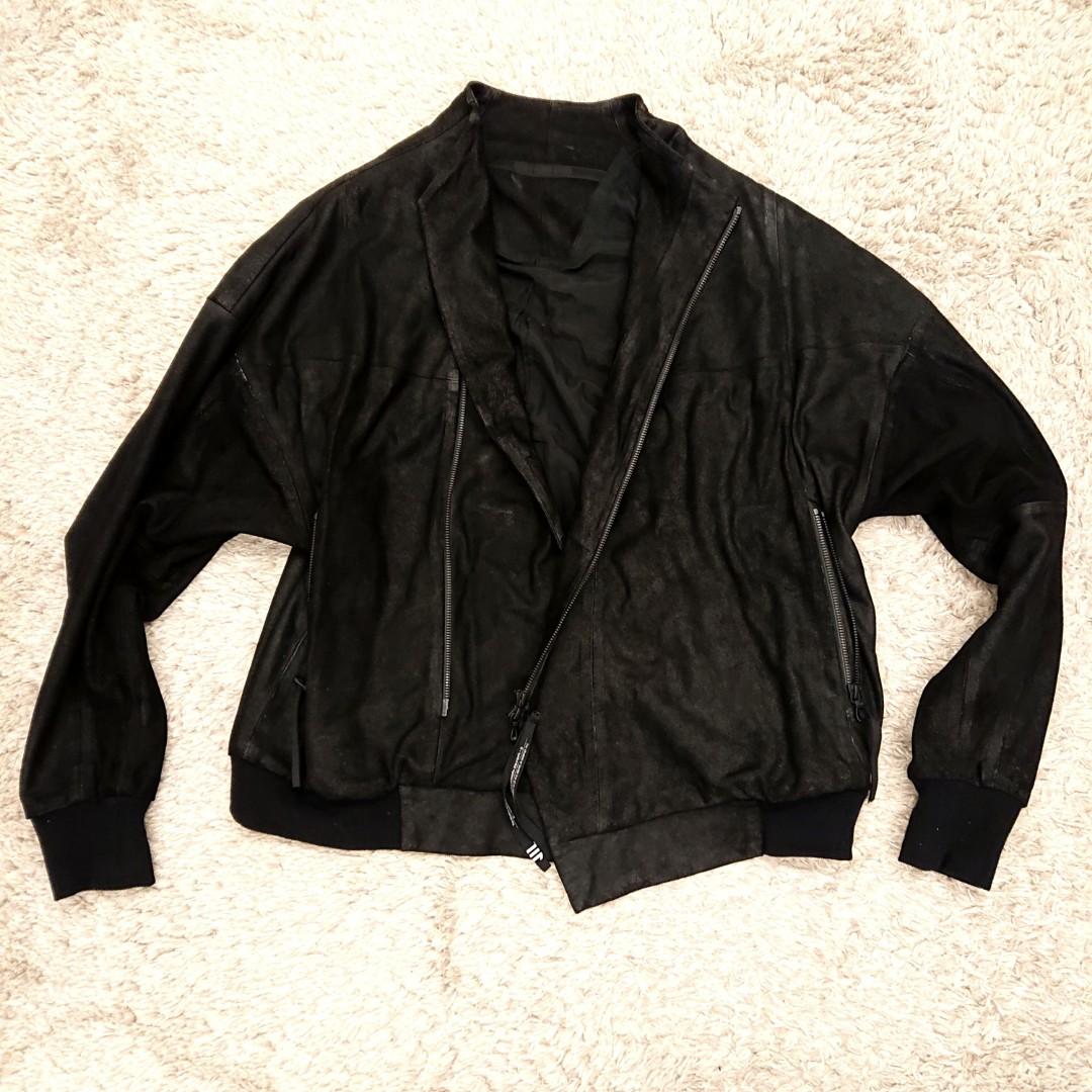 Julius Nilos Suede Leather Jacket, 男裝, 外套及戶外衣服- Carousell
