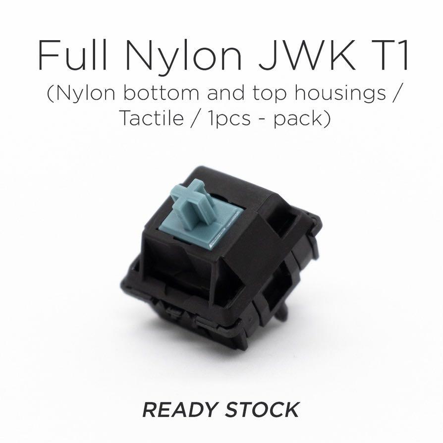 JWK T1 (Full Nylon) Mechanical Switch For Mechanical Keyboards