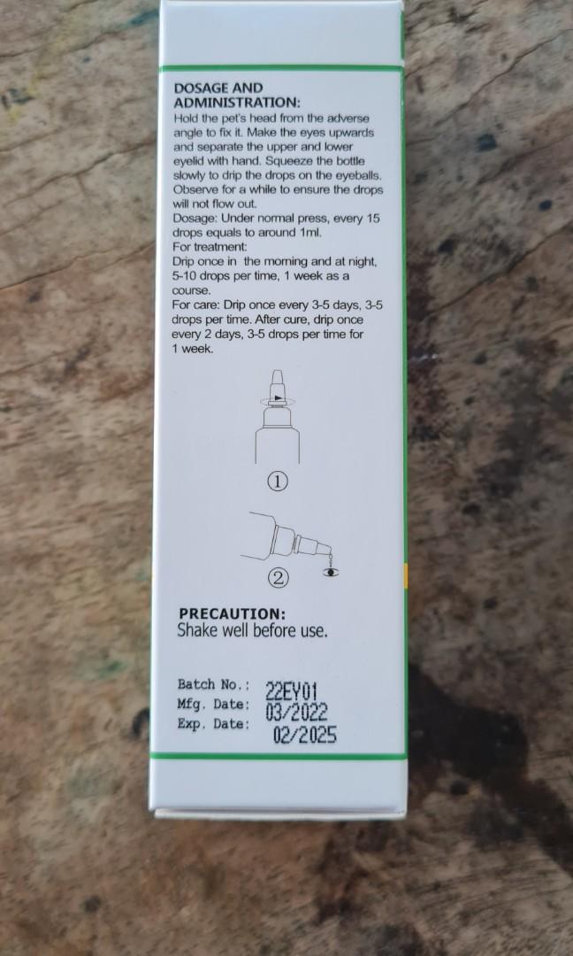 Animal science sales k9 eye drops