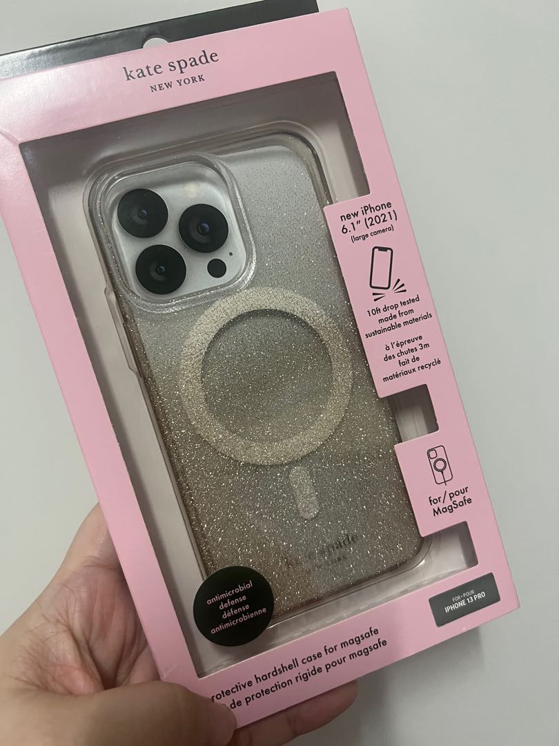 Kate Spade Protective Hardshell Case with MagSafe for iPhone 13Pro, Mobile  Phones & Gadgets, Mobile & Gadget Accessories, Cases & Sleeves on Carousell