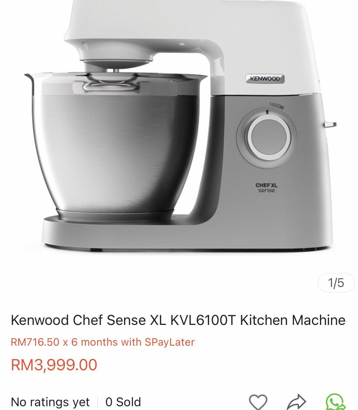 Kenwood chef sense 2025 xl stand mixer