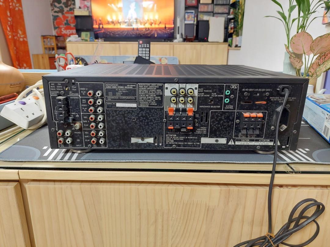 KENWOOD STEREO RECEIVER KRV8050, 音響器材, Soundbar、揚聲器、藍牙喇叭、耳擴 Carousell