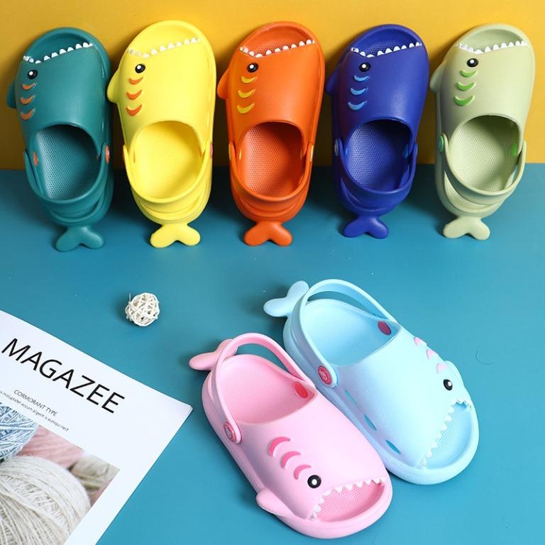 Kid s Shark Sandals Kids Slippers Boy Trendy Girl Crocs Shoes