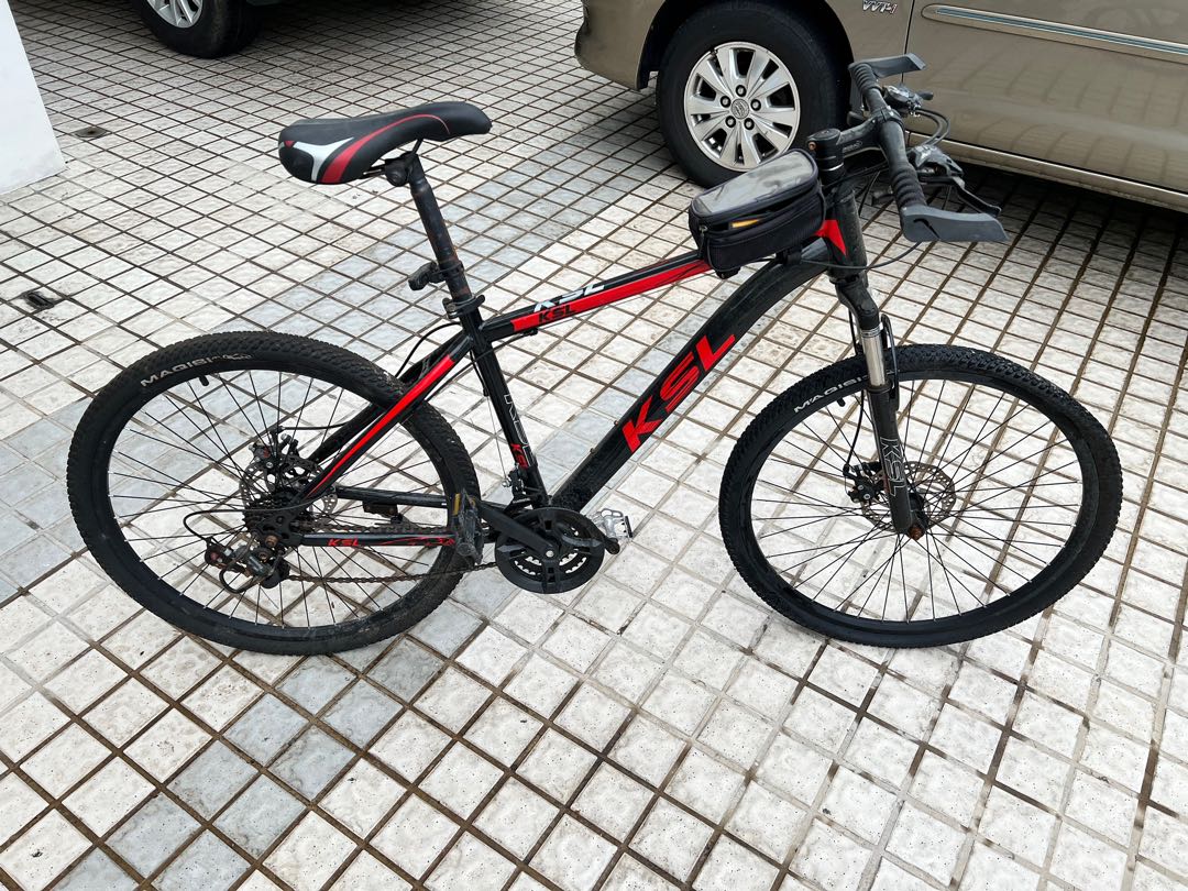 KSL Mountain Bike Red Sports Equipment Bicycles Parts
