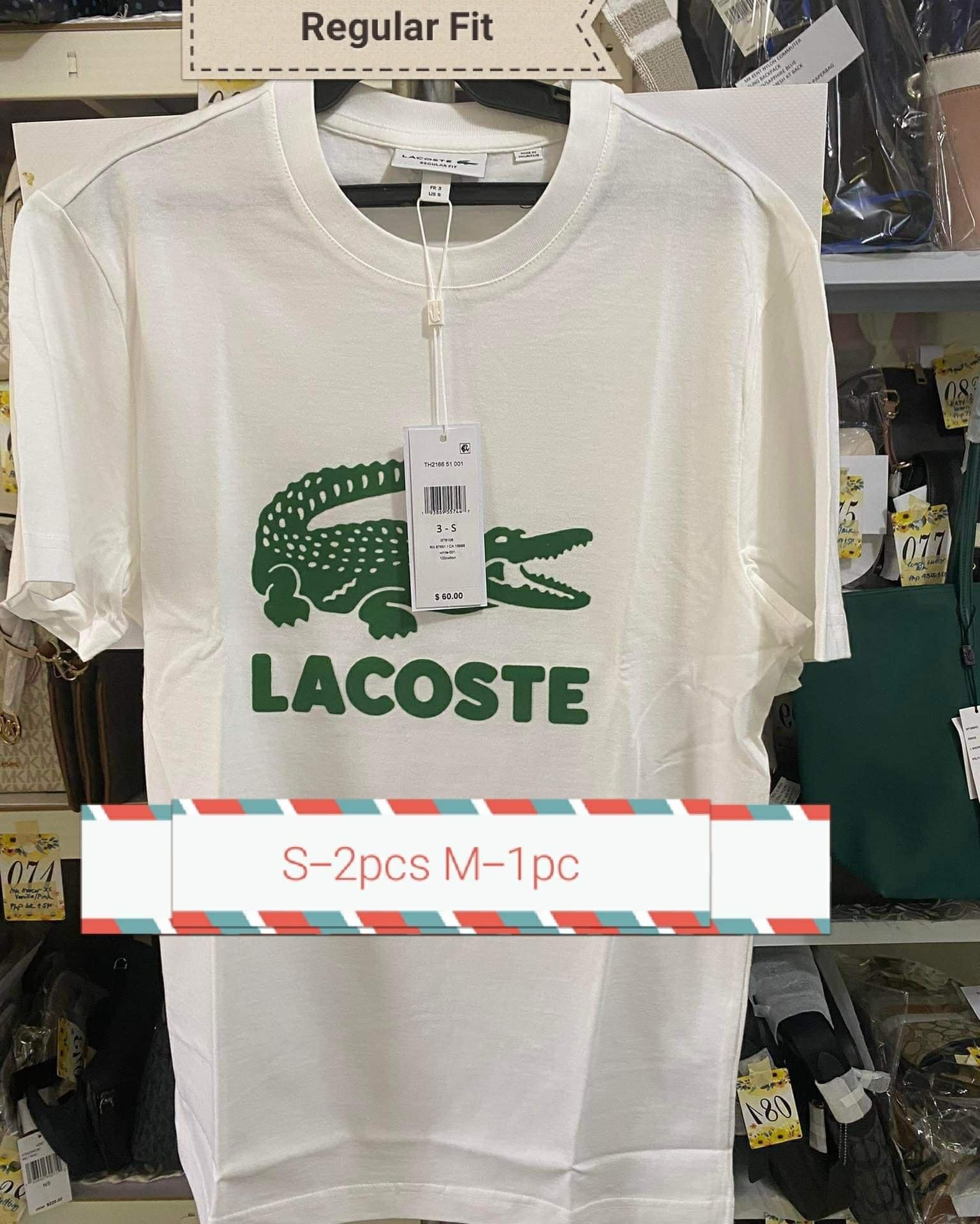 Lacoste Regulart Fit Size: Small and 