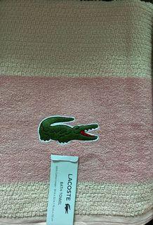 Lacoste Towels (Pink)
