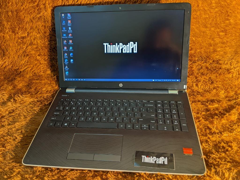 Laptop Desain Gaming HP 15-bw0xx AMD A12 Crossfire Radeon Mulus