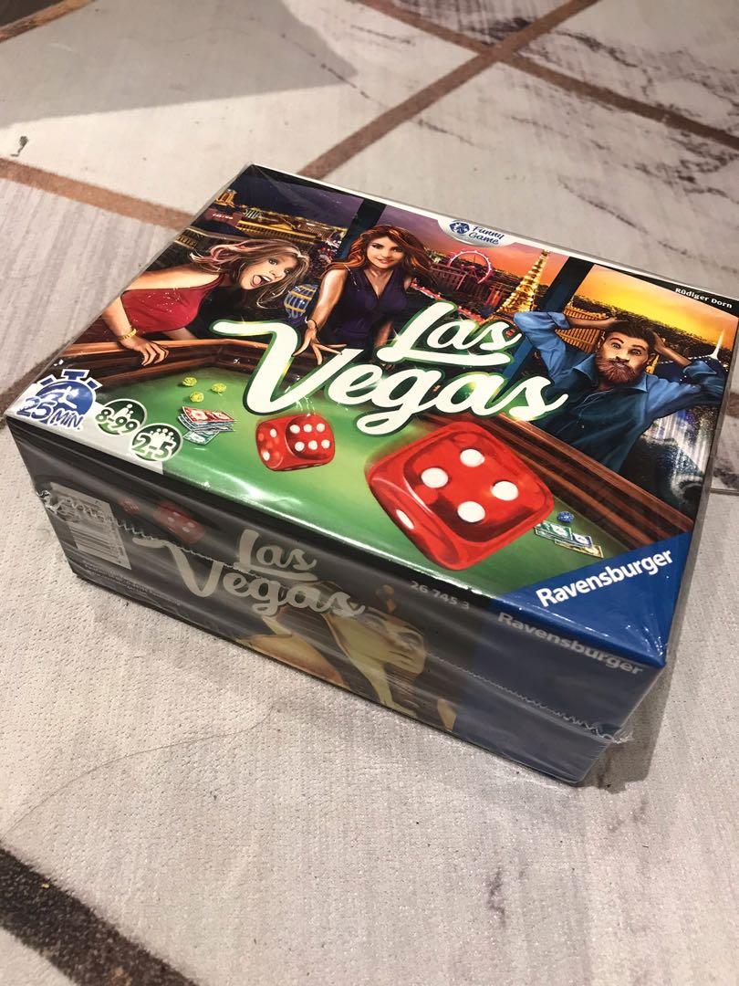 Las Vegas board game (dice game, Qwixx, splendor, ticket to ride