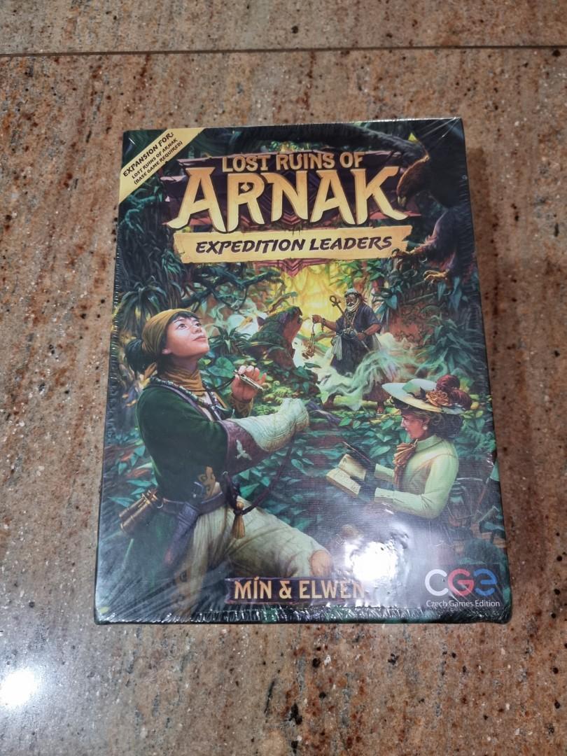 Lost Ruins of Arnak Expedition Leaders Board Game Expansion BNIS, Hobbies &  Toys, Toys & Games on Carousell