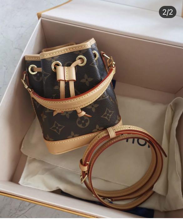 NFS: MODSHOT - LOUIS VUITTON Nano Noe , Luxury, Bags & Wallets on Carousell