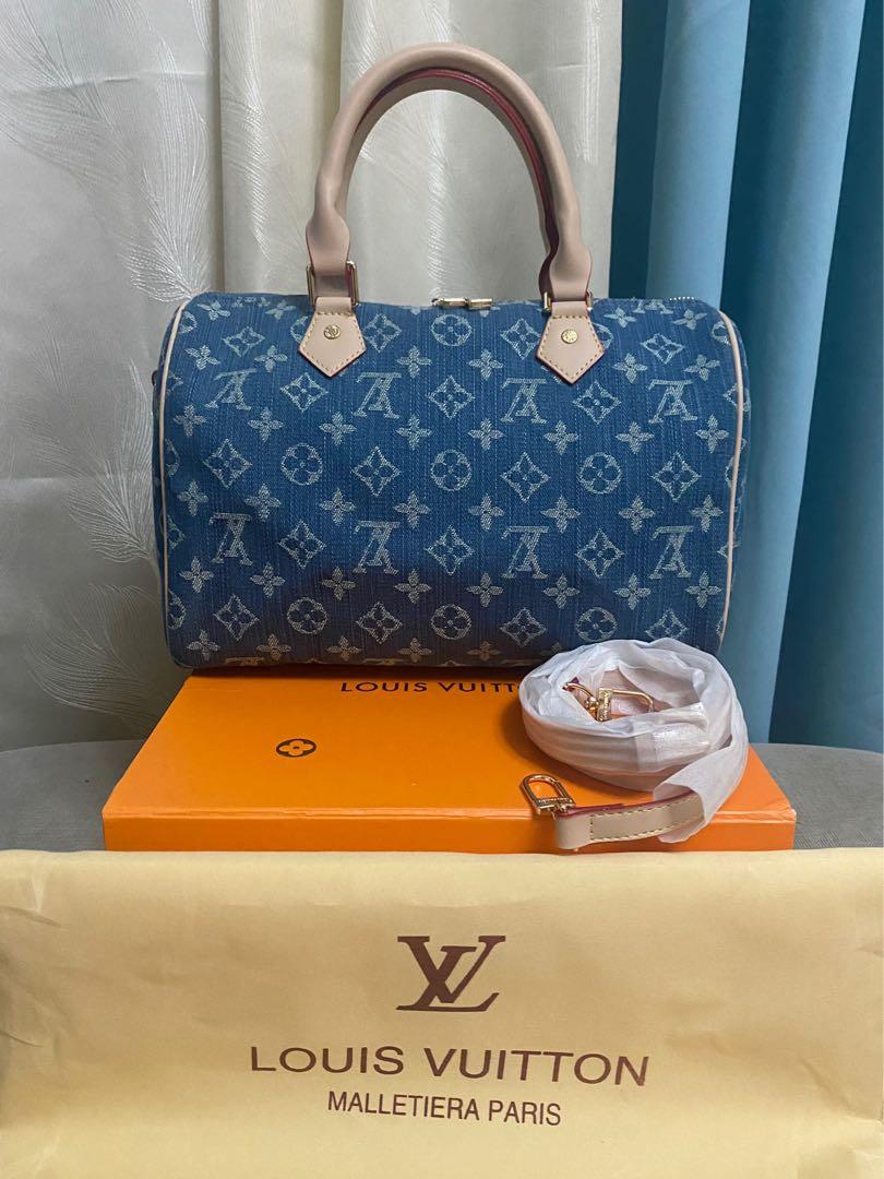 LOUIS VUITTON SPEEDY 30 DENIM