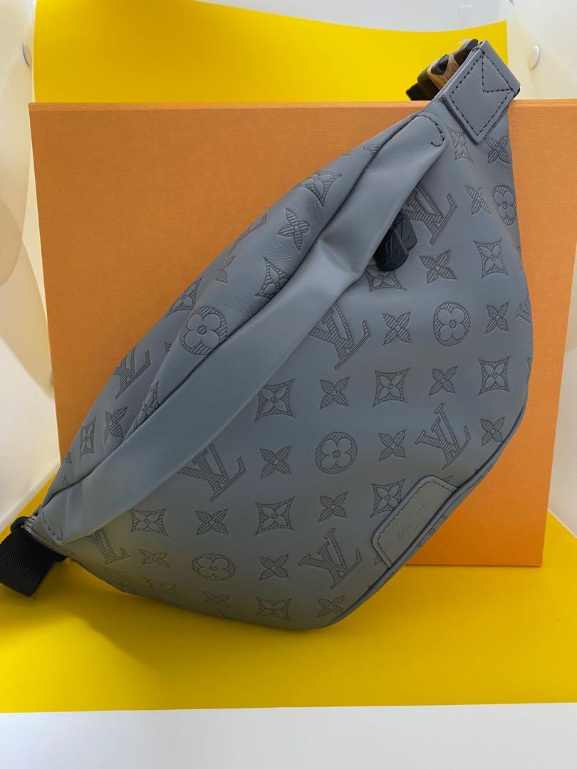 Louis Vuitton LV bumbag limited edition Grey Leather ref.193956