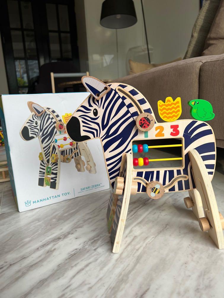 Manhattan toy Safari Zebra Babies Kids Infant Playtime on