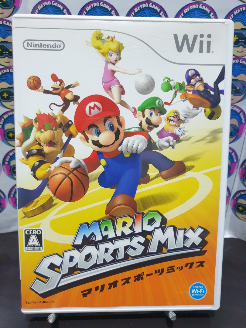 Mario Sports Mix Wii Nintendo Wii Game Japan Video Gaming Video Games Nintendo On Carousell 0351