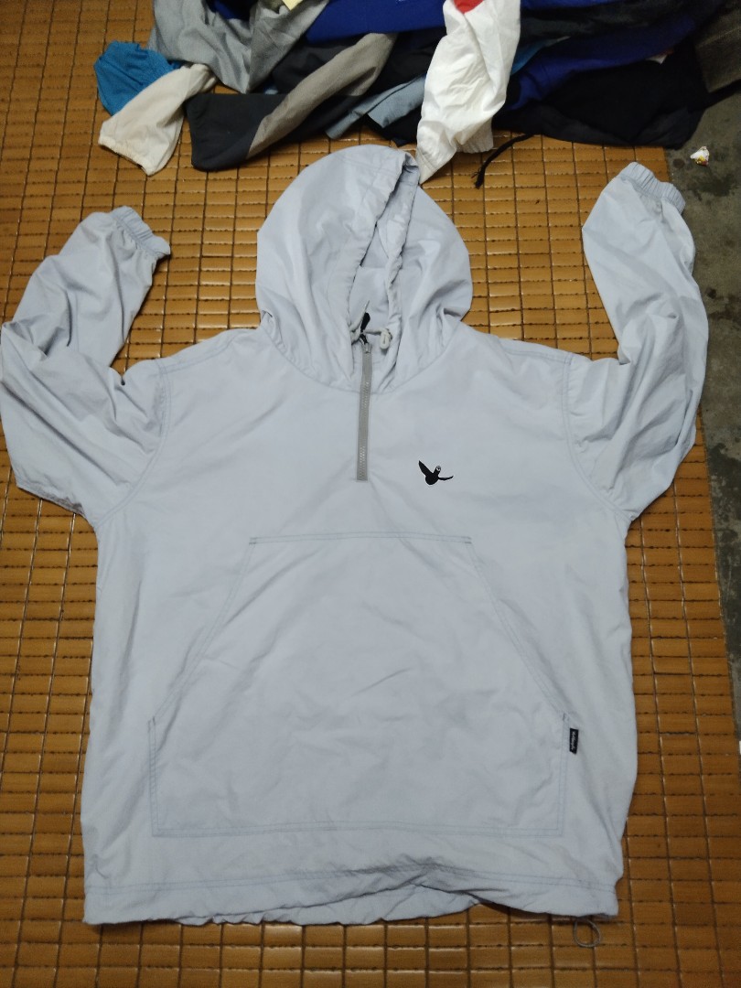 [MARK GONZALES]★25SS★ANGEL WOMEN'S CROP HOODED WINDBREAKER Mark Gonzales windbreaker, Men's Fashion, Coats, Jackets and