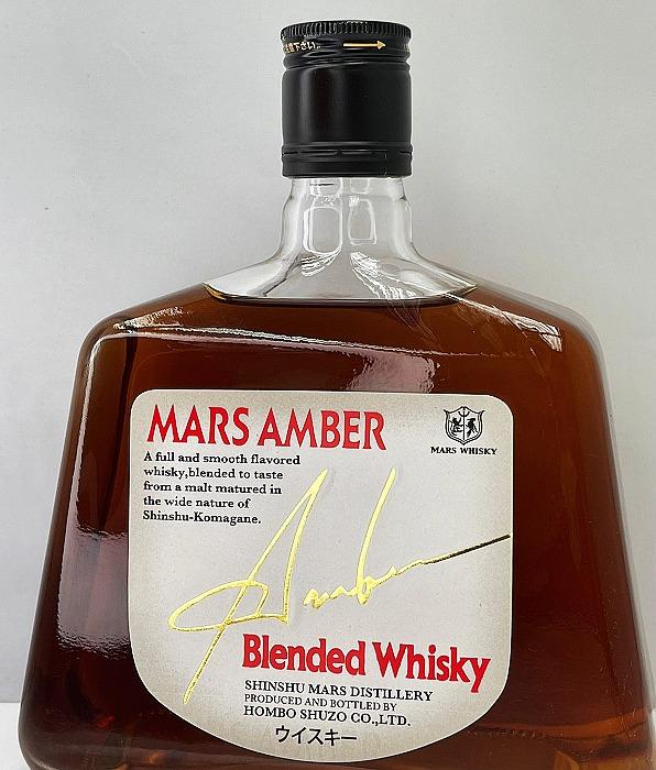 Mars Amber Blended Whisky 700ml Shinshu 信州蒸餾所. 本坊酒造威士忌