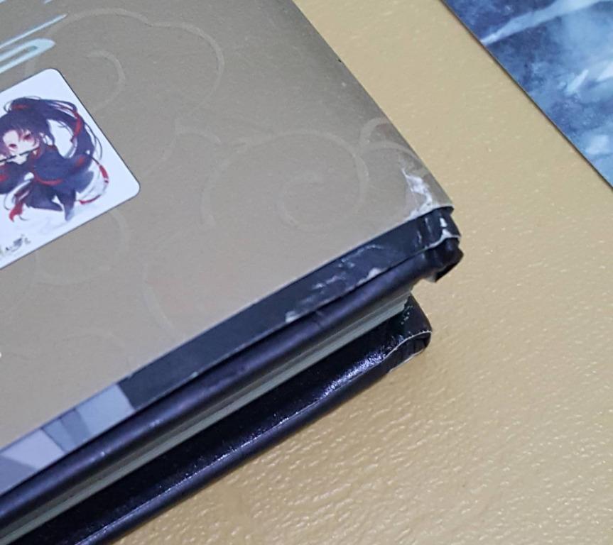 MDZS Authentic Animation Book with Freebies (Category: Children's Books) located in Manila. Submitted by nekoatsumecake (Listing ID 1163919170, Image 2). Description: Mo Dao Zu Shi Animation Book with Freebies - LWJ and WWX transparent cards are still sealed WYSWYG - Pictured some tearing on the edges, it came to me that way Same day delivery within Metro Manila, ship with MrSpeedy J&T (not same day) if outside Manila Mop GCash/BDO/BPI/Metrobank 