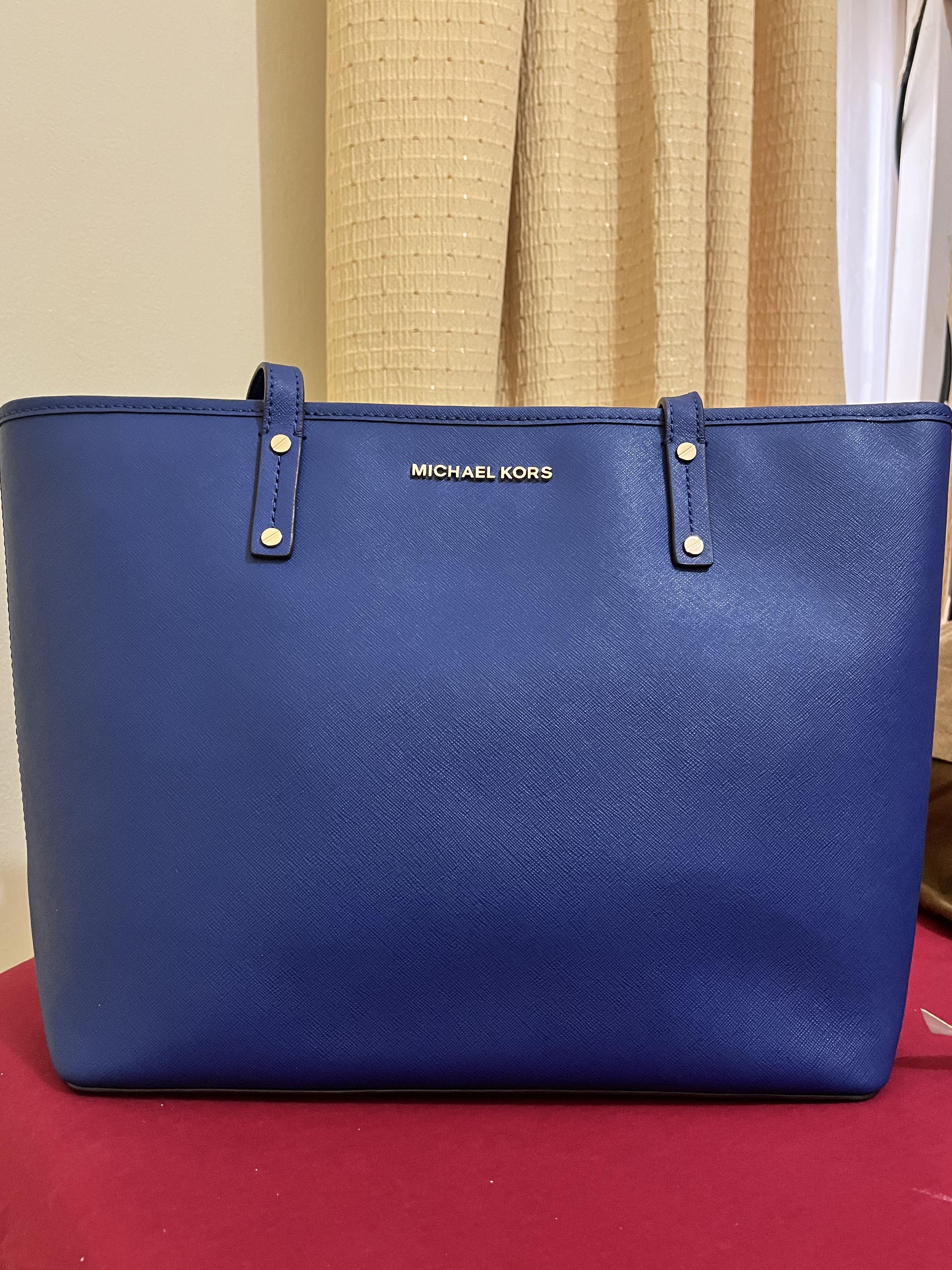 blue mk purse