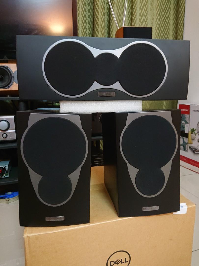 Mission MX1 MXC1 LCR speakers