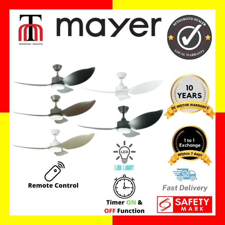 Mistral 46" Dfan Space 46 Ceiling Fan, Furniture & Home Living