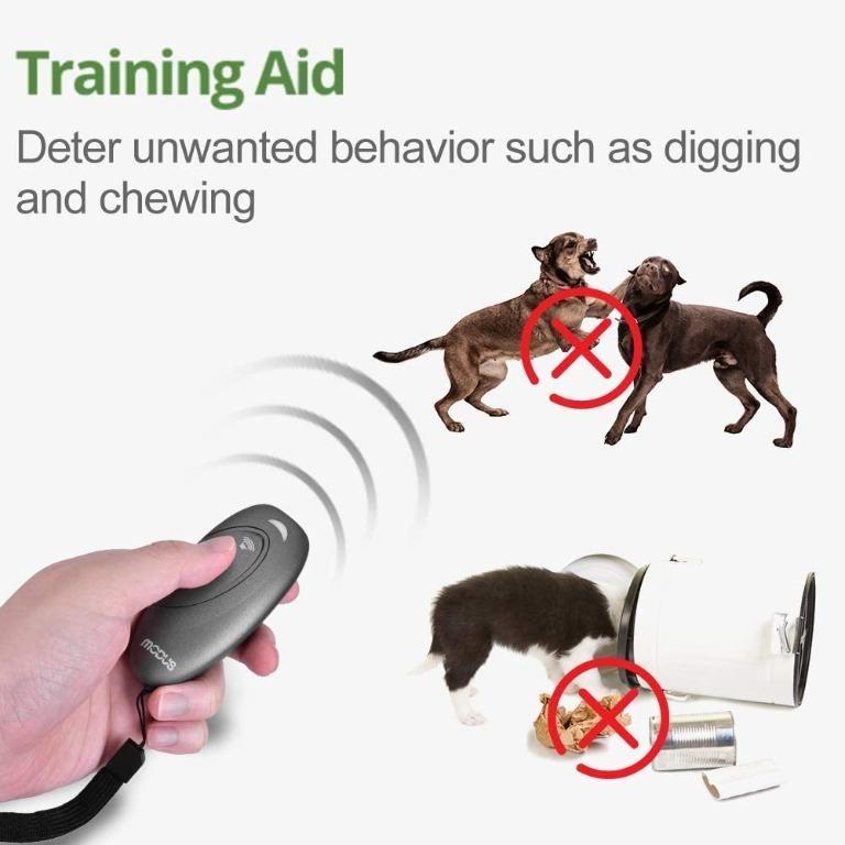 MODUS Bark Control Device 2 in 1 Dog Training Aid Control Range