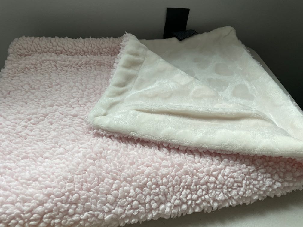 Mon lapin store baby blanket pink