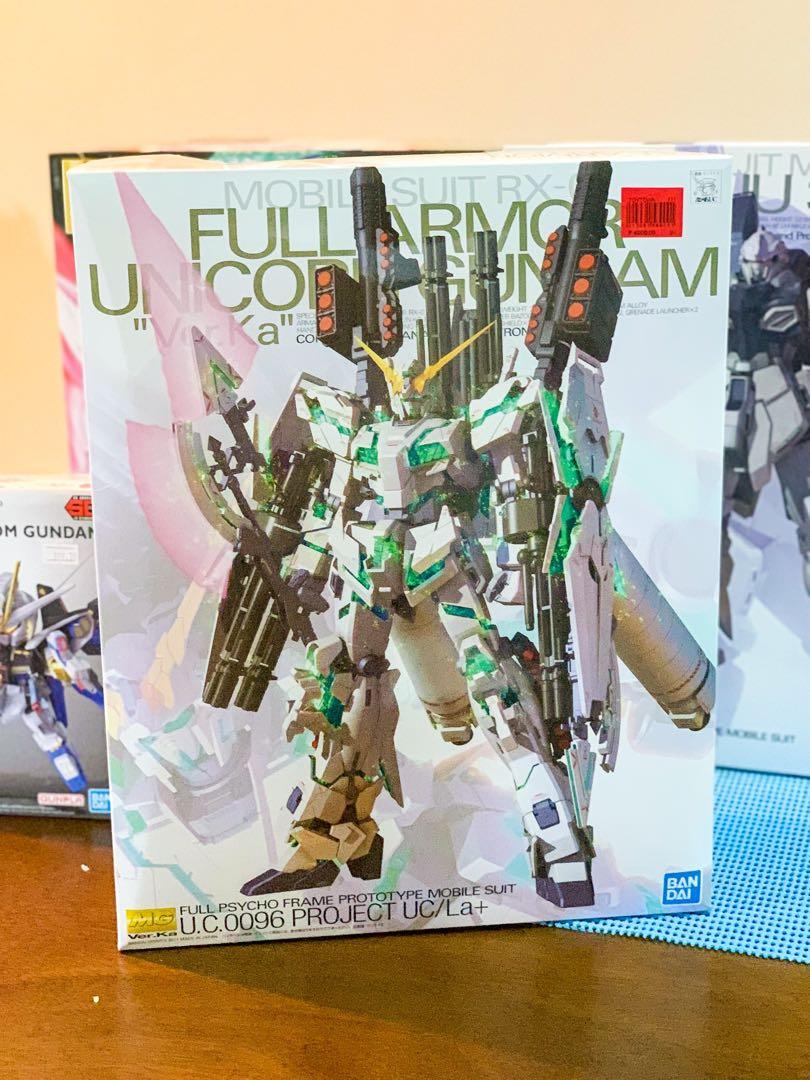 MG Full Armor Unicorn Gundam Ver.Ka Complete, Hobbies & Toys,
